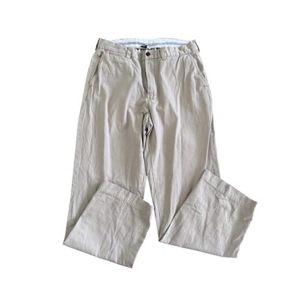 Polo by Ralph Lauren Mens Khaki Chino Pants Size 35x32 Casual Classic‎